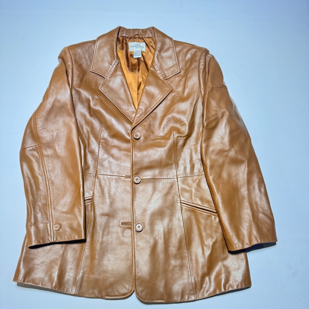 Women's Tan Leather Jacket
